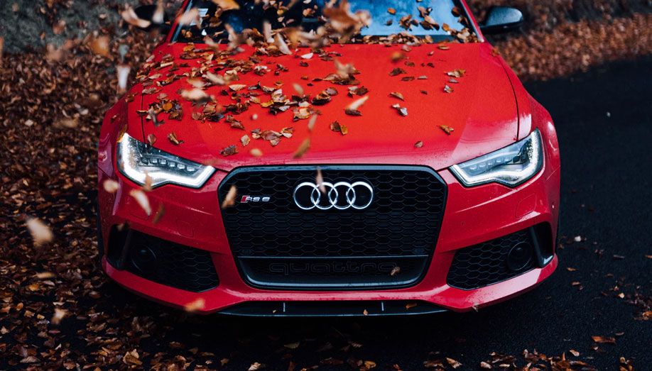 Car Driving Front View Car Driving Front View